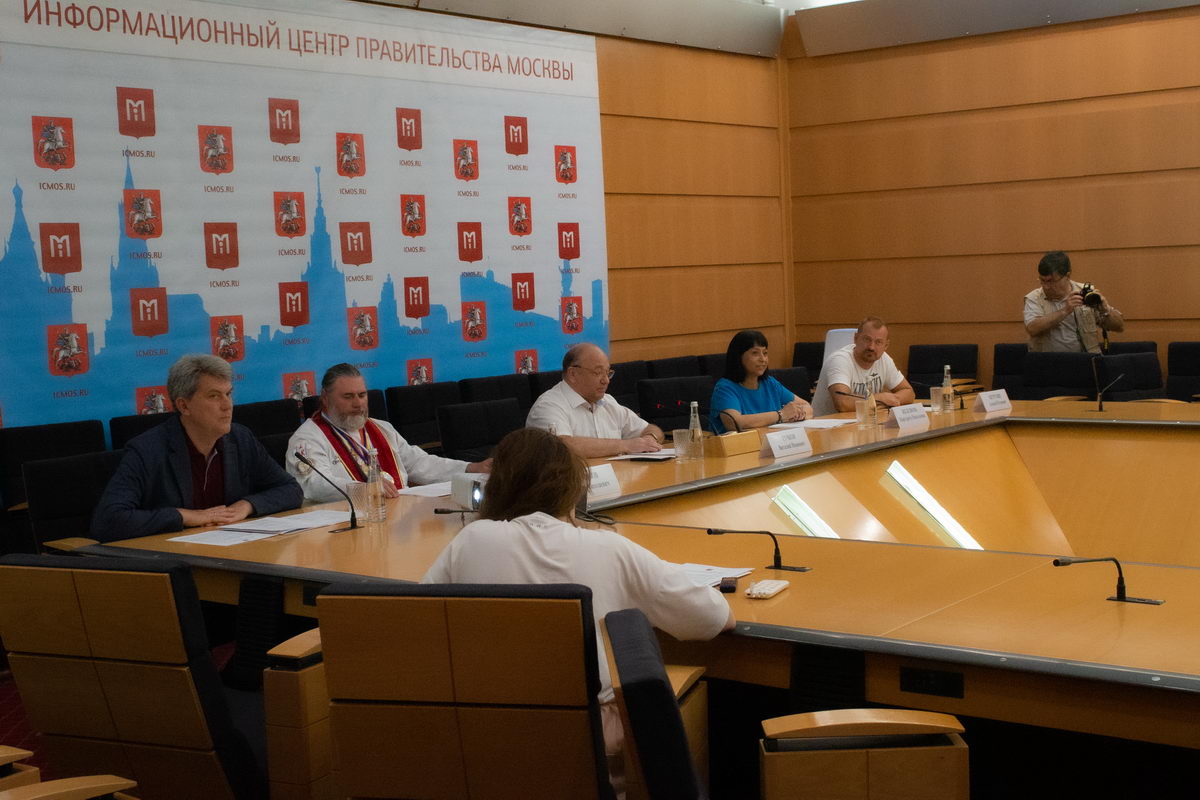 Пресс-конференция, посвященная XI Межрегиональному творческому фестивалю славянского искусства «Русское поле».